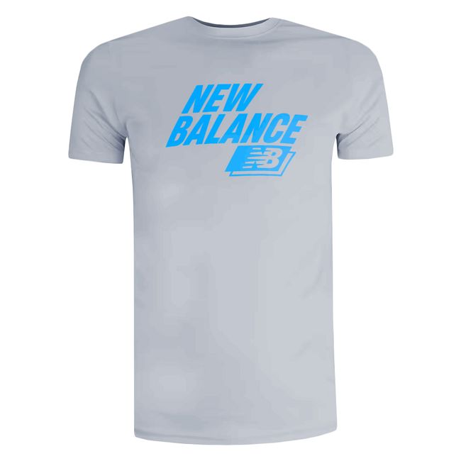 CAMISETA NEW BALANCE SPORT GRAPHIC MASCULINA - CINZA M