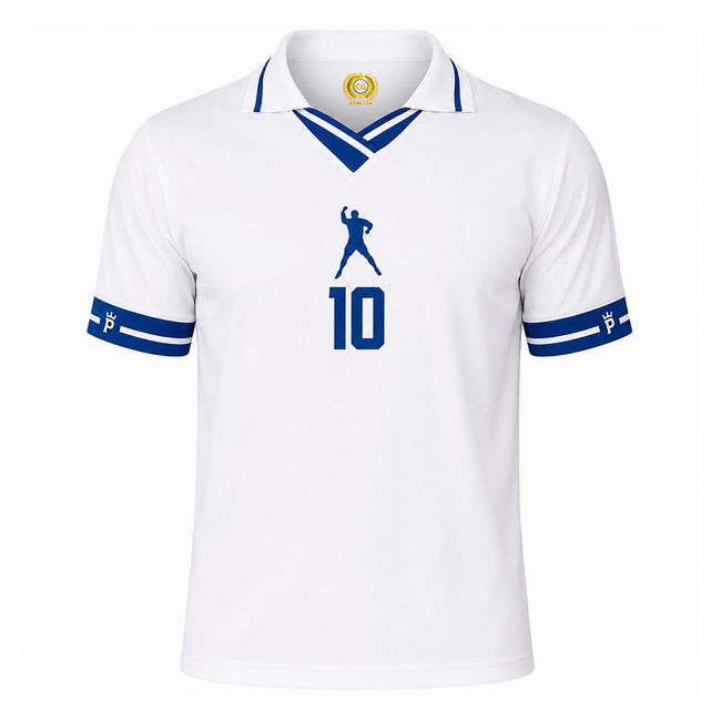 CAMISA POLO ATHLETA BRASIL PELÉ 10 MASCULINA - BRANCO GG