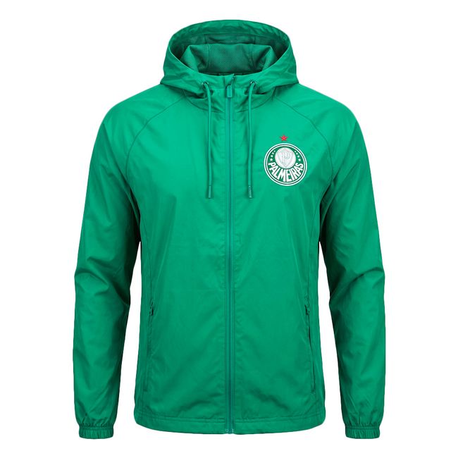 JAQUETA CORTA-VENTO BETEL PALMEIRAS 1914 MASCULINA - VERDE P