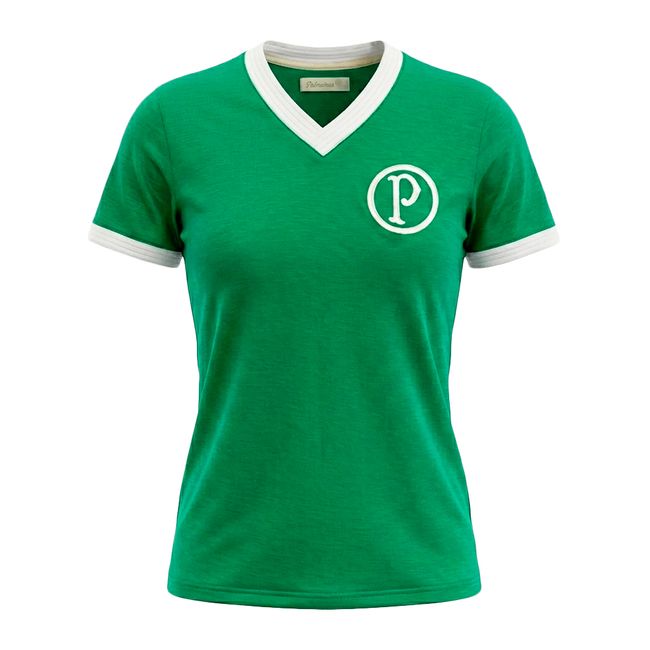 CAMISETA BETEL PALMEIRAS 75 YEARS EDITION FEMININA - VERDE P