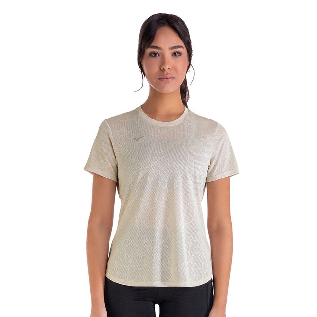 CAMISETA MIZUNO SOUL NOVO FEMININA - AREIA P