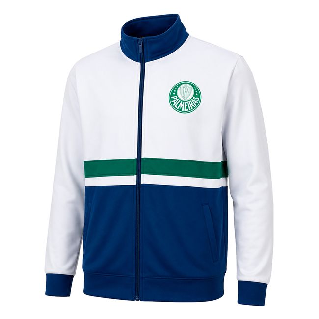 JAQUETA BETEL PALMEIRAS RETRÔ TÉCNICO MASCULINA - BRANCO M