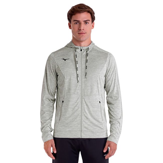 JAQUETA MIZUNO MESCLA MASCULINA - CINZA M