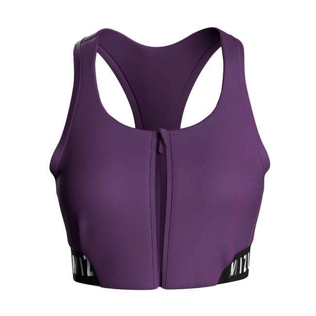 TOP MIZUNO SOUL FIT LOGO FEMININO - ROXO P