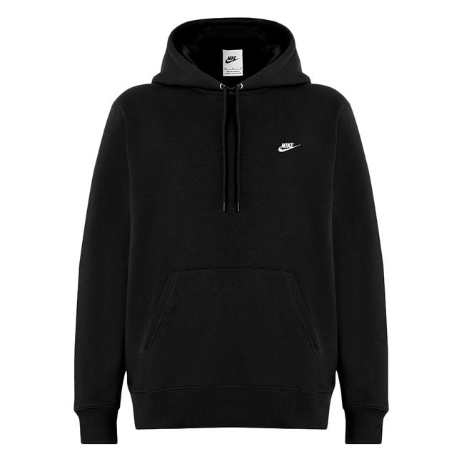 BLUSA DE MOLETOM NIKE CLUB FLEECE MASCULINA - PRETO P