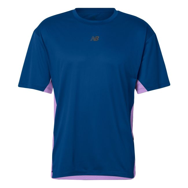 CAMISETA NEW BALANCE FAST DAYS MASCULINA - MARINHO P