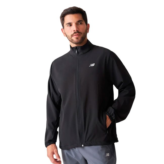 JAQUETA CORTA-VENTO NEW BALANCE FAST DAYS MASCULINA - PRETO M